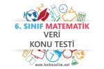 6. Sınıf Matematik Veri Testi